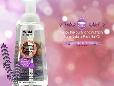 Foaming Hand Wash, Lavender and Almond –
